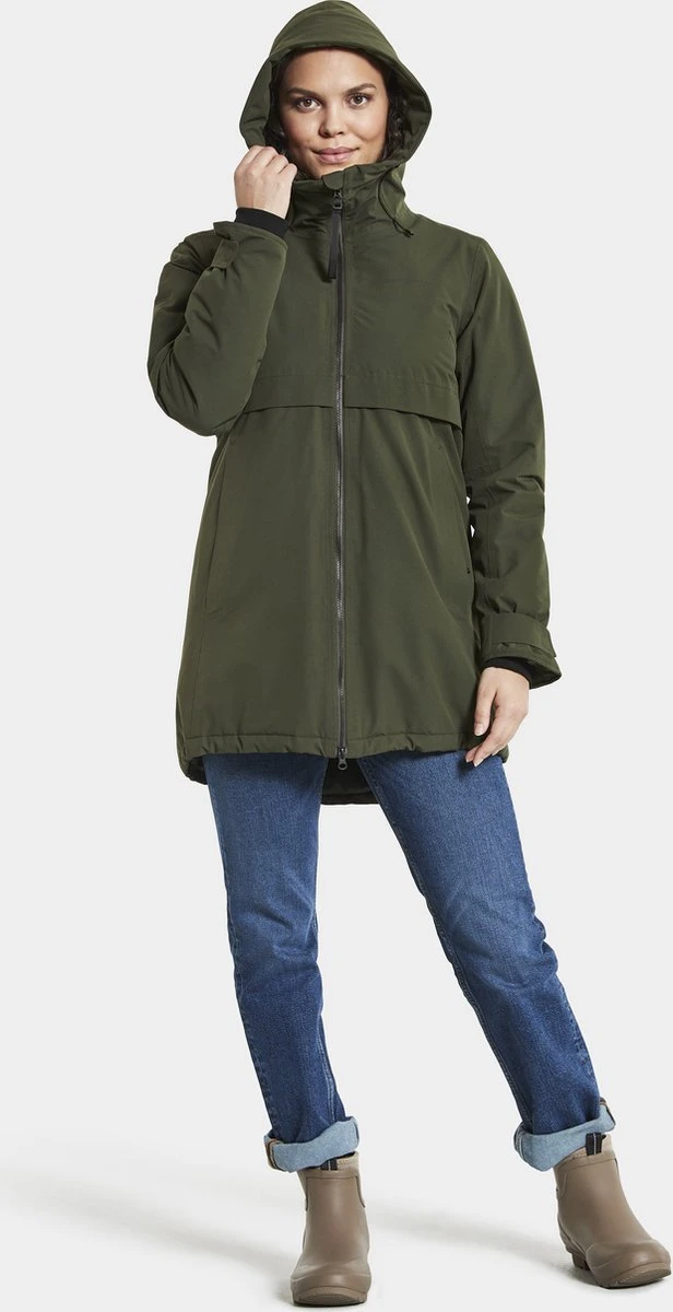 Didriksons HELLE WNS PARKA 5 Dames Outdoor Parka - Maat 36 8 Didriksons HELLE WNS PARKA 5 Dames Outdoor Parka - Maat 36 - Afbeelding 6