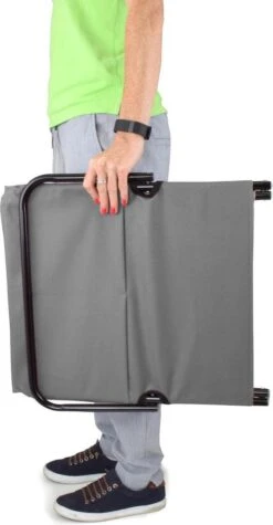 Strandmat Opvouwbaar Met Schouderband - Strandstoel Grijs 145x47x52 14 Strandmat Opvouwbaar Met Schouderband - Strandstoel Grijs 145x47x52 -Bol 624x1200 3