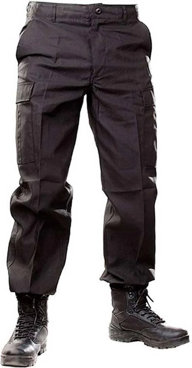 BDU Camouflage Broek - Zwart - Maat XS 3 BDU Camouflage Broek - Zwart - Maat XS