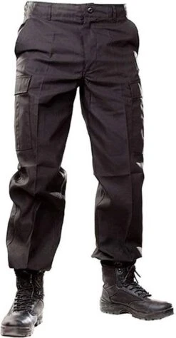 BDU Camouflage Broek - Zwart - Maat S -Bol 625x1200