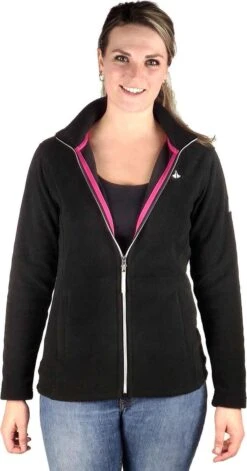 BJØRNSON Jenna Fleece Vest 4 Seizoenen Dames - Rits - Maat 40 - Zwart 25 BJØRNSON Jenna Fleece Vest 4 Seizoenen Dames - Rits - Maat 40 - Zwart -Bol 629x1200 3