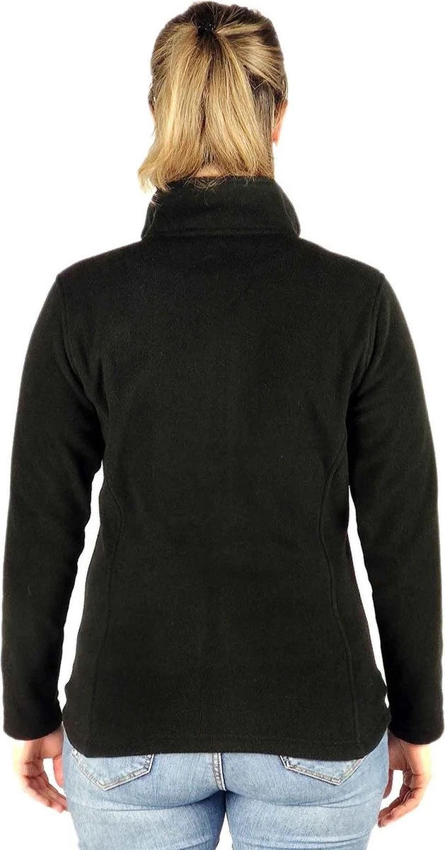 BJØRNSON Jenna Fleece Vest 4 Seizoenen Dames - Rits - Maat 40 - Zwart 11 BJØRNSON Jenna Fleece Vest 4 Seizoenen Dames - Rits - Maat 40 - Zwart - Afbeelding 9