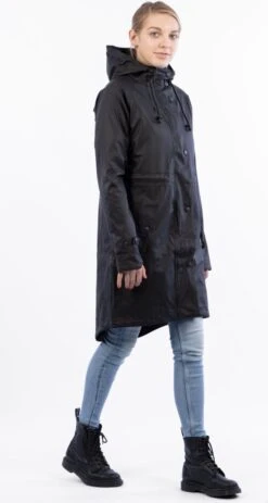 Ralka Regenjas Dames - Mizzle - Zwart - Maat 38 19 Ralka Regenjas Dames - Mizzle - Zwart - Maat 38 -Bol 640x1200 7