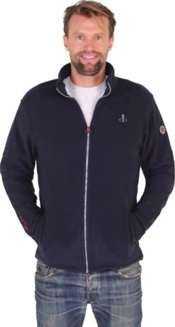 BJØRNSON Maks Fleece Vest 4 Seizoenen Heren - Rits - Maat XL - Donkerblauw 23 BJØRNSON Maks Fleece Vest 4 Seizoenen Heren - Rits - Maat XL - Donkerblauw -Bol 642x1200