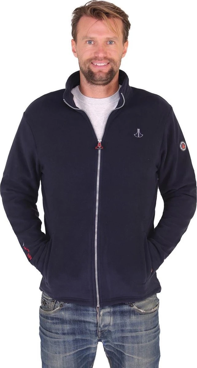 BJØRNSON Maks Fleece Vest 4 Seizoenen Heren - Rits - Maat XL - Donkerblauw 11 BJØRNSON Maks Fleece Vest 4 Seizoenen Heren - Rits - Maat XL - Donkerblauw - Afbeelding 9