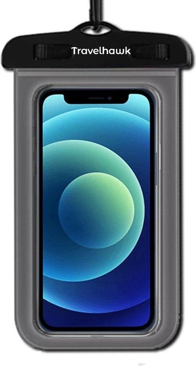 Travelhawk Waterdichte Telefoonhoesjes - Onderwater Hoesje Telefoon - Waterdichte Telefoonzakje - Geschikt Voor Alle Smartphones - Ook Voor Paspoort & Betaalpassen - Zwart 8 Travelhawk Waterdichte Telefoonhoesjes - Onderwater Hoesje Telefoon - Waterdichte Telefoonzakje - Geschikt Voor Alle Smartphones - Ook Voor Paspoort & Betaalpassen - Zwart - Afbeelding 6