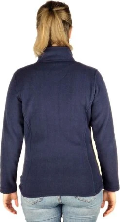 BJØRNSON Jenna Fleece Vest 4 Seizoenen Dames - Rits - Maat 46 - Donkerblauw 25 BJØRNSON Jenna Fleece Vest 4 Seizoenen Dames - Rits - Maat 46 - Donkerblauw -Bol 651x1200 3