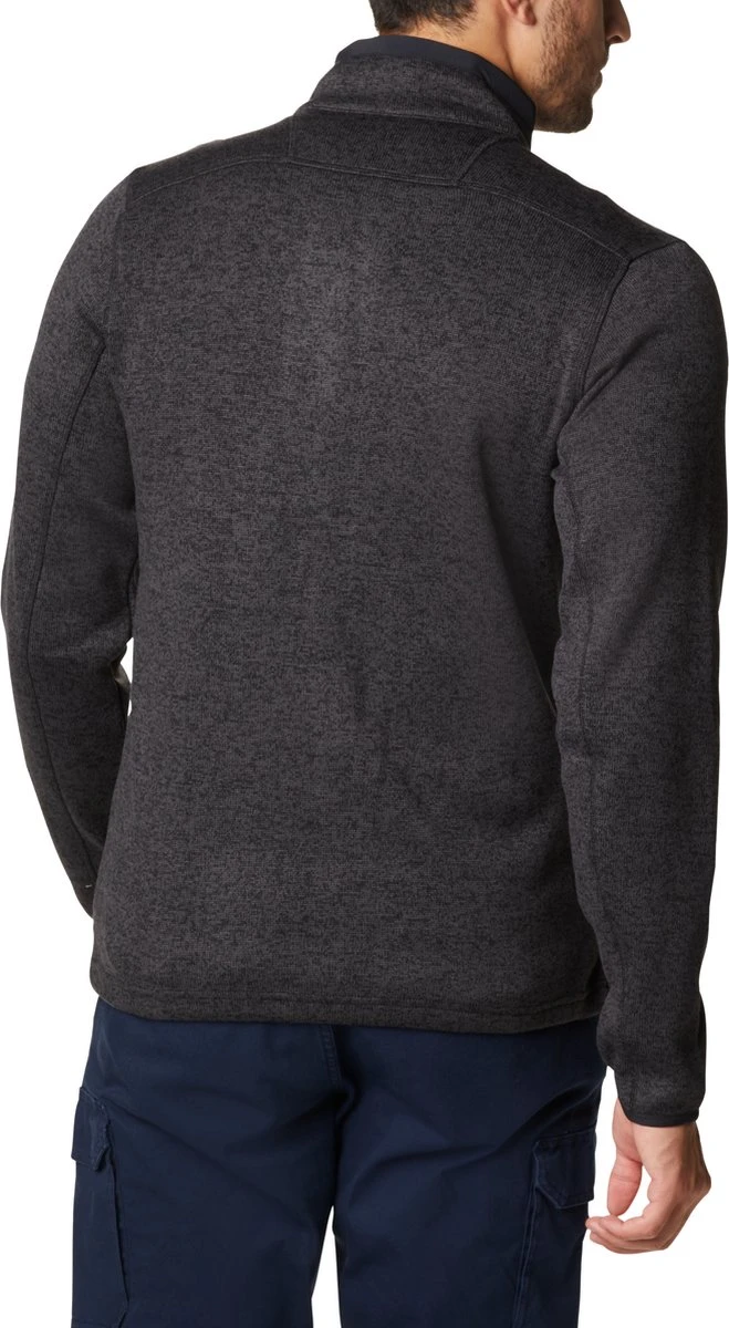 Columbia Sweater Weather - Fleece Vest Heren Winter - Zacht En Warm - Black Heather - Maat L 4 Columbia Sweater Weather - Fleece Vest Heren Winter - Zacht En Warm - Black Heather - Maat L - Afbeelding 2