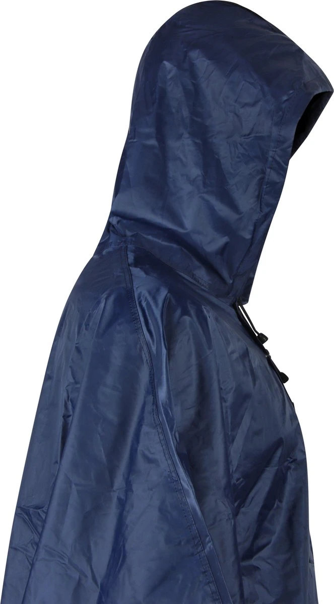 C-Line Poncho - Blauw - Reflecterend - Maat XXL/XXXL 4 C-Line Poncho - Blauw - Reflecterend - Maat XXL/XXXL - Afbeelding 2