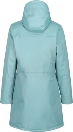 Regatta, Remina Waterdichte Lange Dame Winterjas, Mossblauw, Maat 44 -Bol 664x1200 1