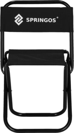 Springos Campingstoel | Kampeerstoel | Vouwstoel | Klapstoel | Zwart 19 Springos Campingstoel | Kampeerstoel | Vouwstoel | Klapstoel | Zwart -Bol 670x1200 2