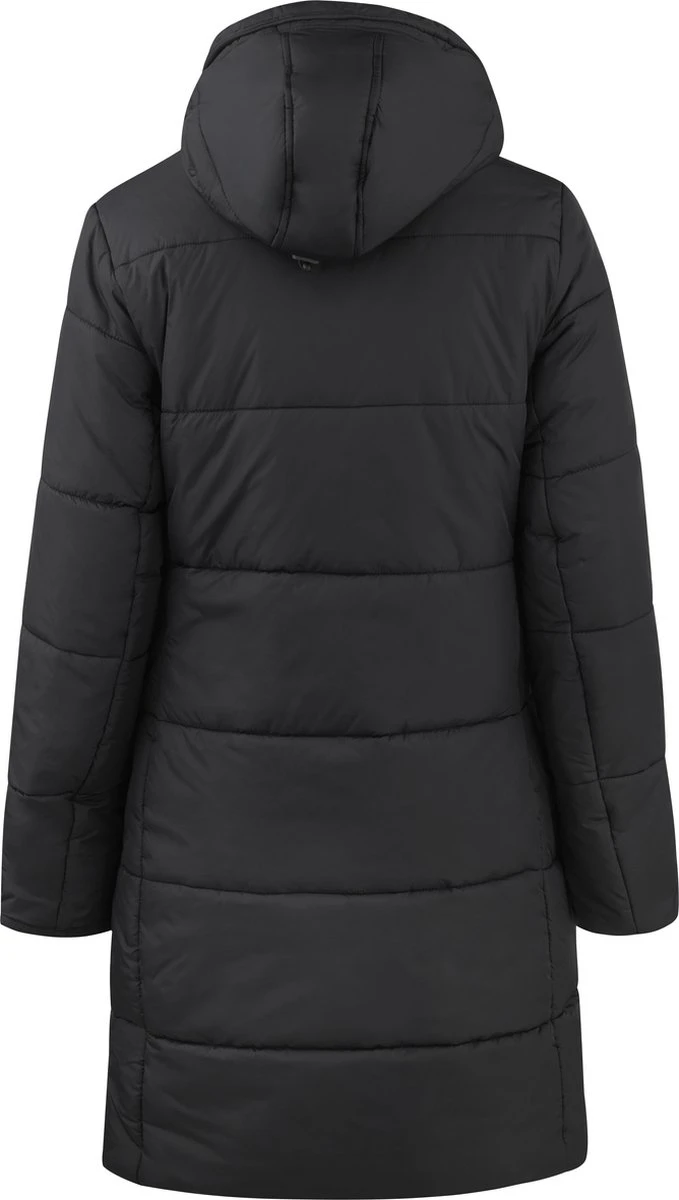 BJØRNSON Fia Winterparka Dames - Winddicht - Waterafstotend - Maat 44 - Zwart 4 BJØRNSON Fia Winterparka Dames - Winddicht - Waterafstotend - Maat 44 - Zwart - Afbeelding 2