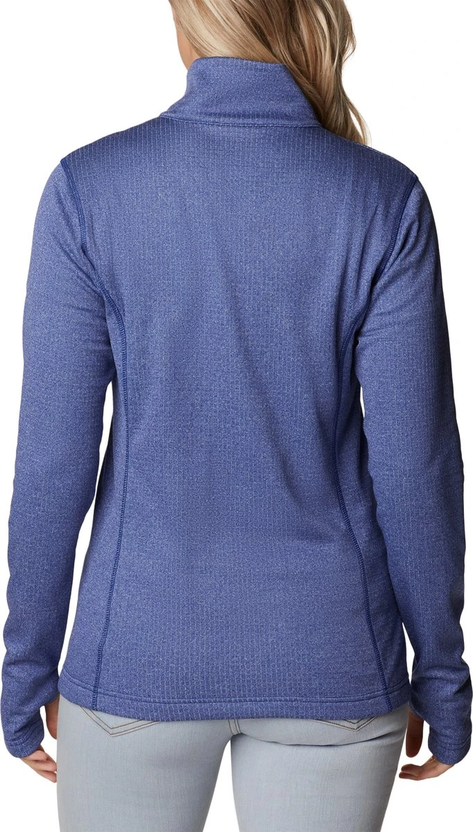 Columbia Park View Grid - Fleece Vest Dames Winter - Zweetafvoerende Stof - Blauw - Maat XL 4 Columbia Park View Grid - Fleece Vest Dames Winter - Zweetafvoerende Stof - Blauw - Maat XL - Afbeelding 2