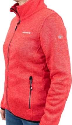 Nordberg Andrea Fleece Vest - Dames - Rood Melange - Maat XL 18 Nordberg Andrea Fleece Vest - Dames - Rood Melange - Maat XL -Bol 694x1200 2