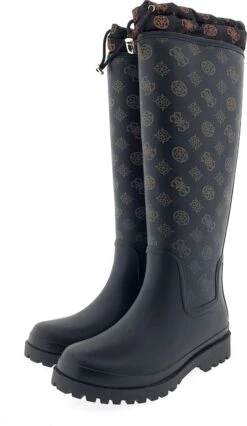 Guess Reisa Regenlaarzen - Rubber Laarzen - Dames - Bruin - Maat 38 -Bol 695x1200 3