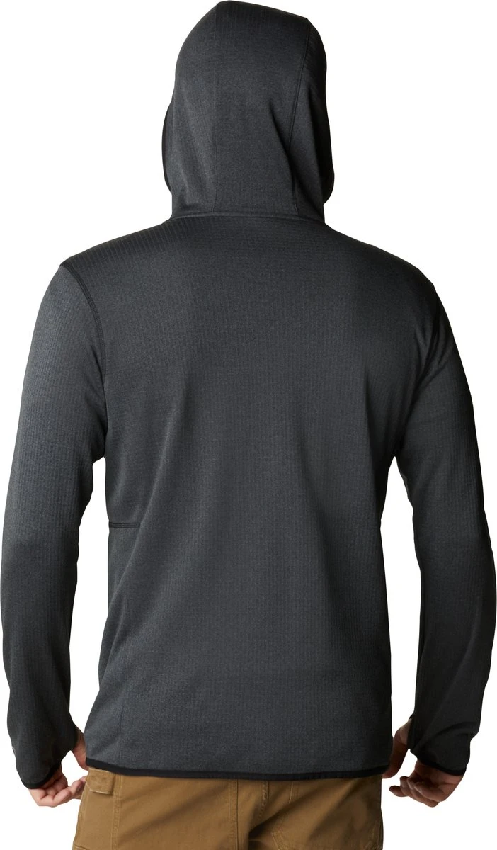 Columbia Park View Fleece Hoodie - Fleece Vest Heren - Black Heather - Maat L 4 Columbia Park View Fleece Hoodie - Fleece Vest Heren - Black Heather - Maat L - Afbeelding 2