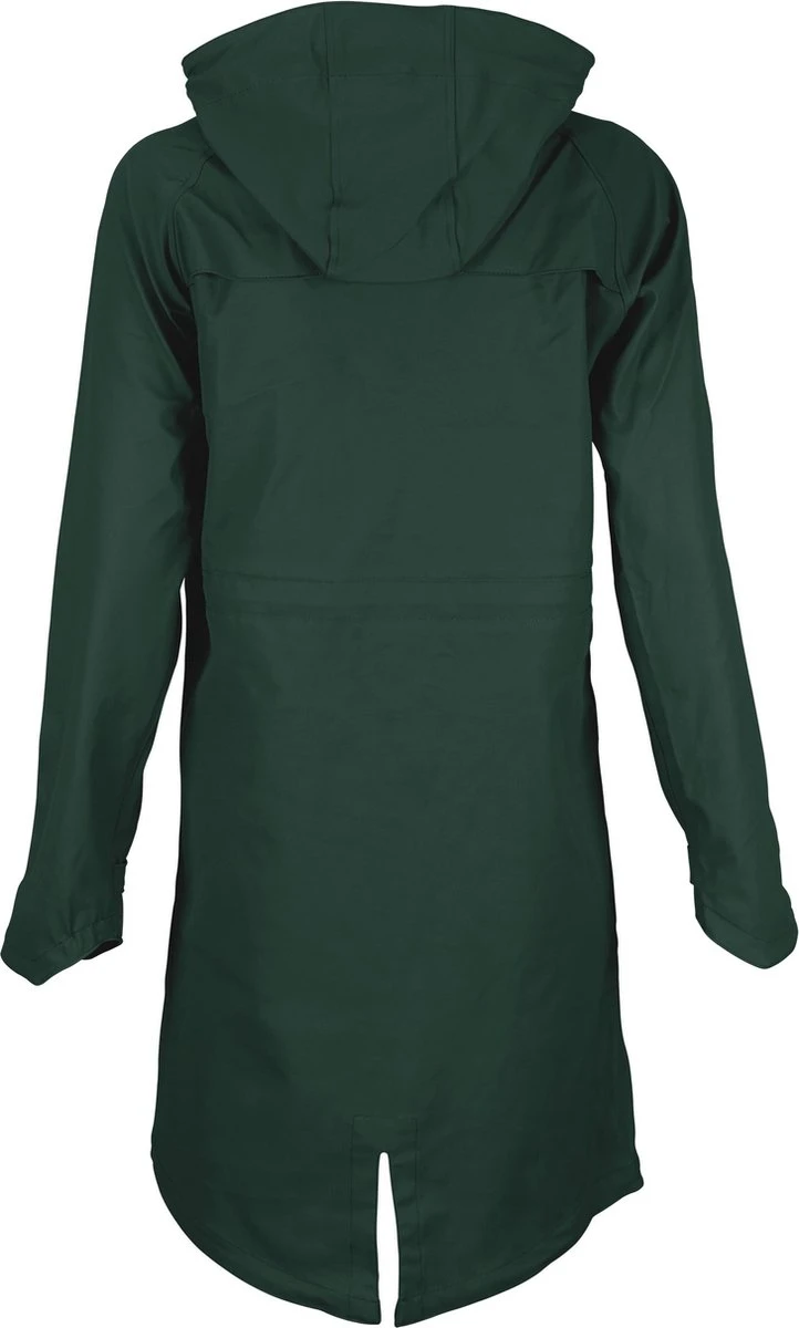 Ralka Regenjas Dames - Mizzle - Donkergroen - Maat 42 4 Ralka Regenjas Dames - Mizzle - Donkergroen - Maat 42 - Afbeelding 2
