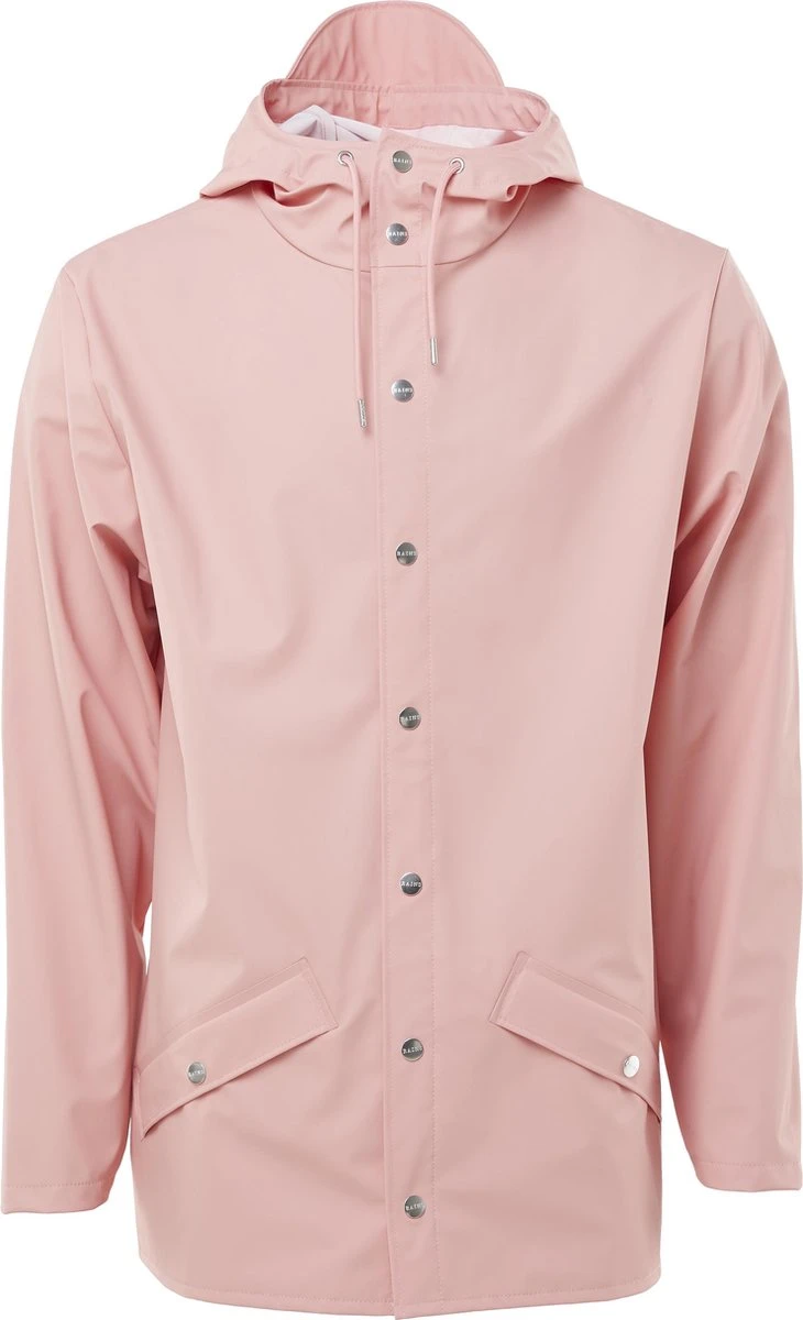 Rains Jacket 1201 Regenjas Vrouwen - Roze - Maat XXS/ XS 3 Rains Jacket 1201 Regenjas Vrouwen - Roze - Maat XXS/ XS