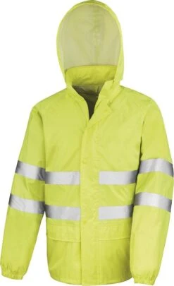 Merkloos REGENPAK - WATERPROOF - REGENJAS - REGENBROEK - REFLECTEREND - MAAT M -Bol 732x1200 2