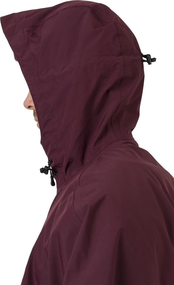 AGU Grant Regenponcho Essential Unisex - Bordeaux - One Size - Dames & Heren - Waterdicht & Ademend 11 AGU Grant Regenponcho Essential Unisex - Bordeaux - One Size - Dames & Heren - Waterdicht & Ademend - Afbeelding 9
