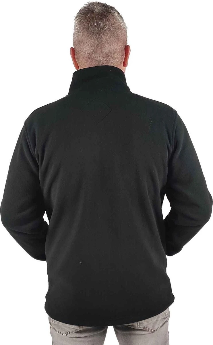 BJØRNSON Maks Fleece Vest 4 Seizoenen Heren - Rits - Maat XL - Zwart 10 BJØRNSON Maks Fleece Vest 4 Seizoenen Heren - Rits - Maat XL - Zwart - Afbeelding 8