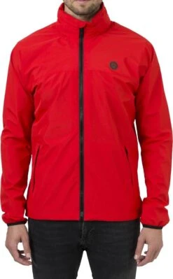 AGU GO Regenjas Essential Unisex - Rood - XXL - Dames & Heren - Waterdicht & Ademend -Bol 742x1200
