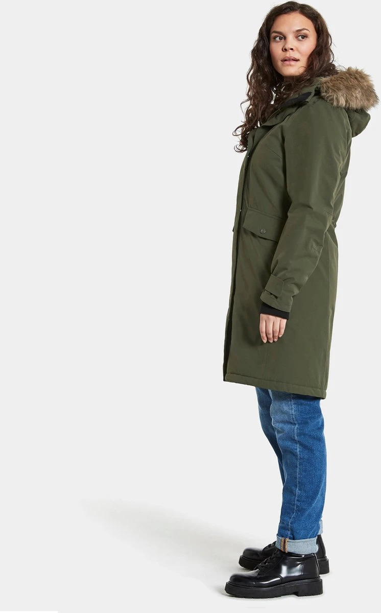 Didriksons ERIKA WNS PARKA 3 Dames Outdoor Parka - Maat 42 4 Didriksons ERIKA WNS PARKA 3 Dames Outdoor Parka - Maat 42 - Afbeelding 2
