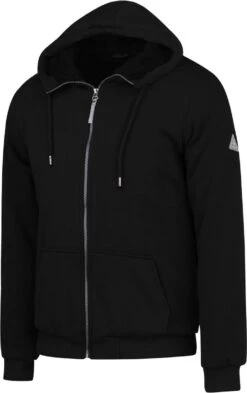 BJØRNSON Kenny Sweatvest Heren - Teddy Gevoerd - Hoodie - Maat L - Zwart -Bol 755x1200