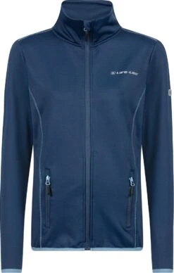 Life-Line - Denise Fleece Vest Dames - Blauw - Outdoorvest - Wandelvest - Fleece Blauw -Bol 763x1200 1