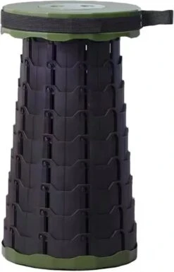 Kampeerkruk - Uitschuifbare Kruk - Military / Groen - Tot 120 Kg - Travel Stool - INCLUSIEF OPBERGZAK - Opvouwbare Campingkruk - Inklapbaar Krukje - Telescopische Kruk - Camping - Outdoor 9 Kampeerkruk - Uitschuifbare Kruk - Military / Groen - Tot 120 Kg - Travel Stool - INCLUSIEF OPBERGZAK - Opvouwbare Campingkruk - Inklapbaar Krukje - Telescopische Kruk - Camping - Outdoor -Bol 770x1200 4