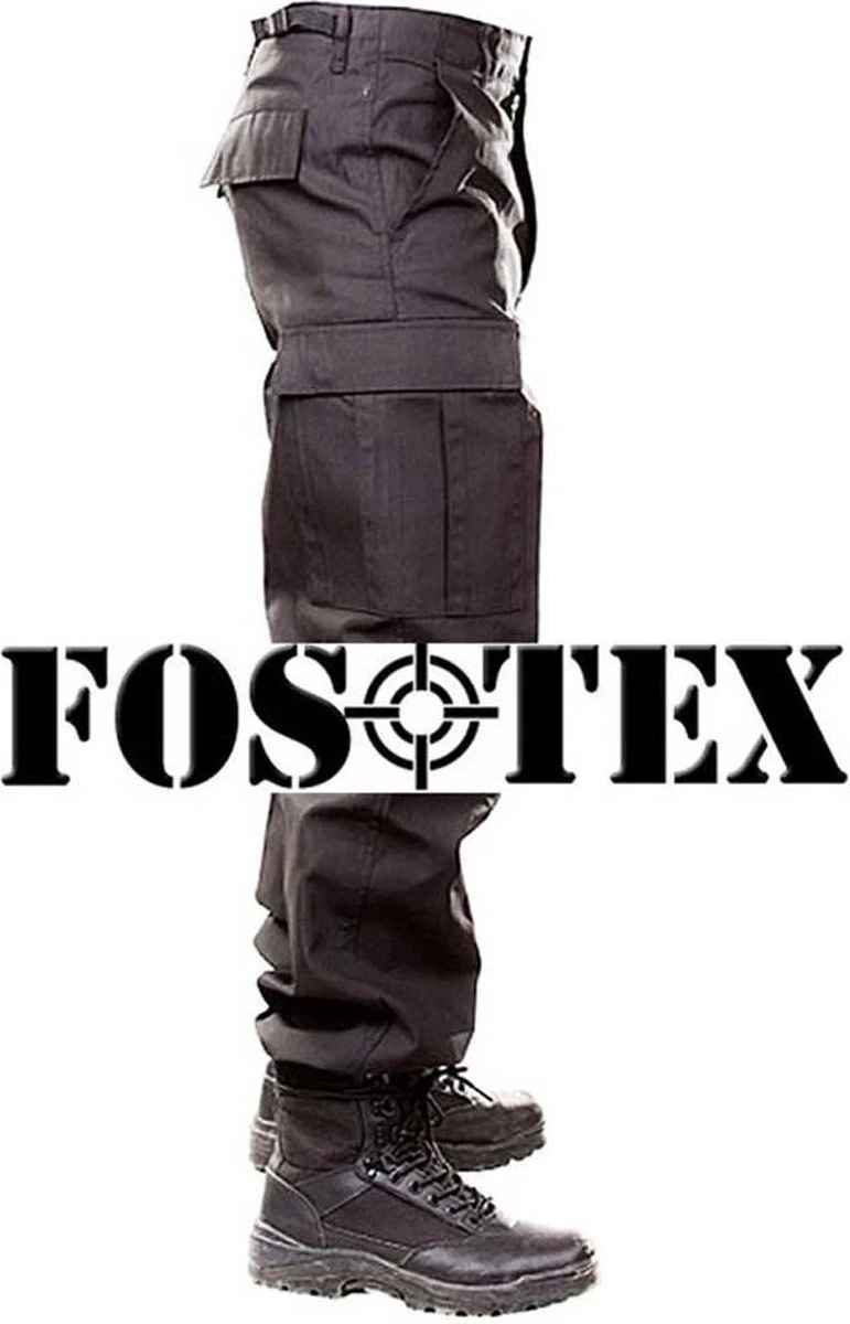 BDU Camouflage Broek - Zwart - Maat XS 4 BDU Camouflage Broek - Zwart - Maat XS - Afbeelding 2