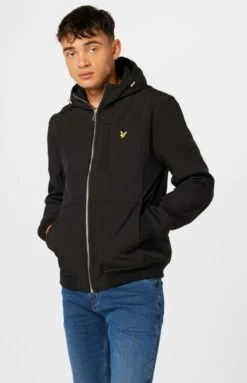 Lyle & Scott - Heren Outdoorjas Softshell Jacket - Zwart - Maat L 40 Lyle & Scott - Heren Outdoorjas Softshell Jacket - Zwart - Maat L -Bol 773x1200 1