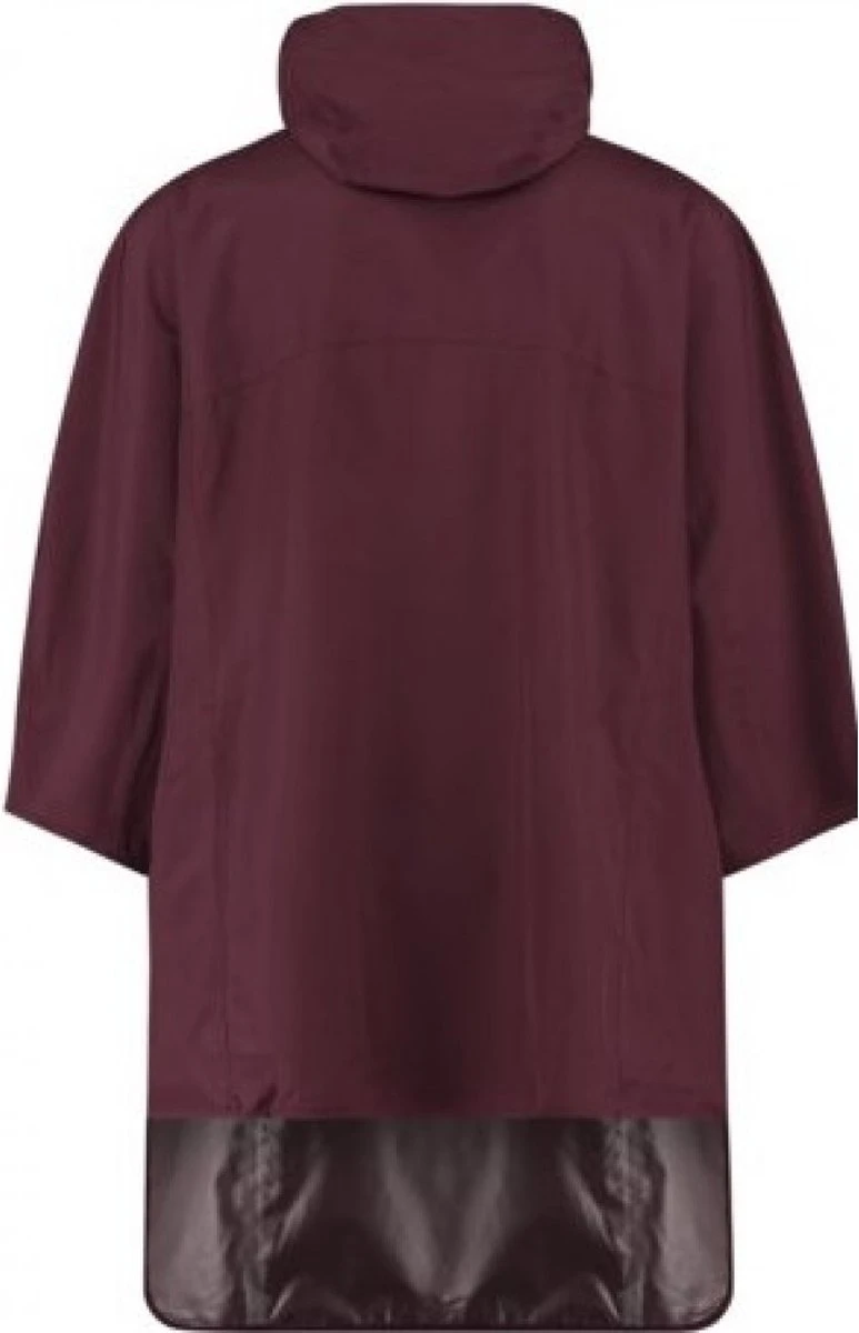 AGU Grant Regenponcho Essential Unisex - Bordeaux - One Size - Dames & Heren - Waterdicht & Ademend 15 AGU Grant Regenponcho Essential Unisex - Bordeaux - One Size - Dames & Heren - Waterdicht & Ademend - Afbeelding 13