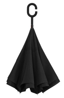 Merkloos Impliva RU-6 Inside Out Windproof Paraplu - Dubbeldoeks - Ø 107 Cm - Zwart -Bol 779x1200 5