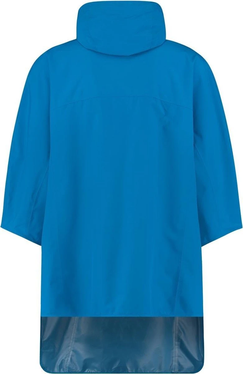AGU Grant Regenponcho Essential Unisex - Blauw - One Size - Dames & Heren - Waterdicht & Ademend 4 AGU Grant Regenponcho Essential Unisex - Blauw - One Size - Dames & Heren - Waterdicht & Ademend - Afbeelding 2
