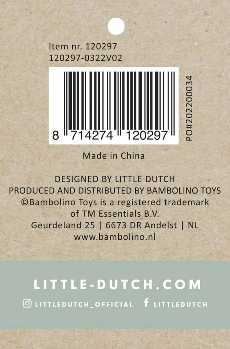 Little Dutch Paraplu - Flowers & Butterflies - Kinderparaplu - Roze 8 Little Dutch Paraplu - Flowers & Butterflies - Kinderparaplu - Roze - Afbeelding 6