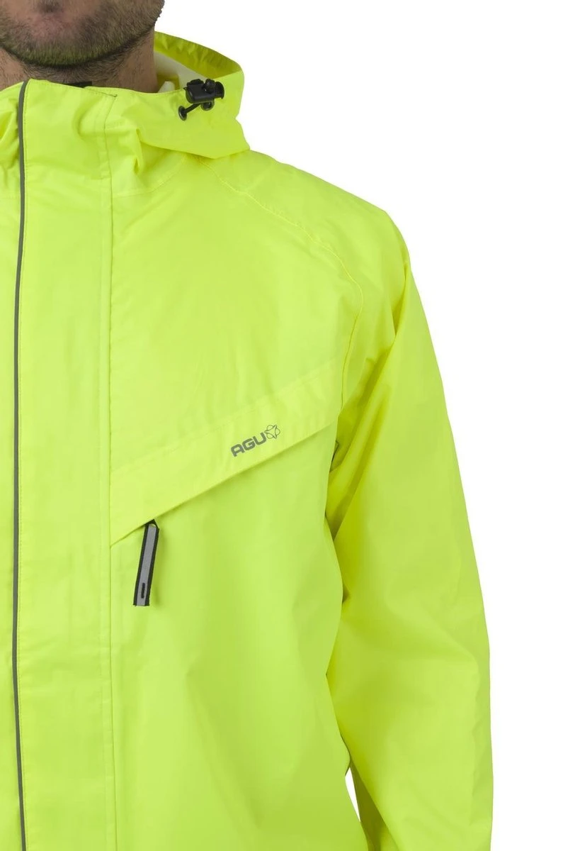 AGU Passat Regenpak Essential - Fluo Geel - M - Dames & Heren - Waterdicht 9 AGU Passat Regenpak Essential - Fluo Geel - M - Dames & Heren - Waterdicht - Afbeelding 7