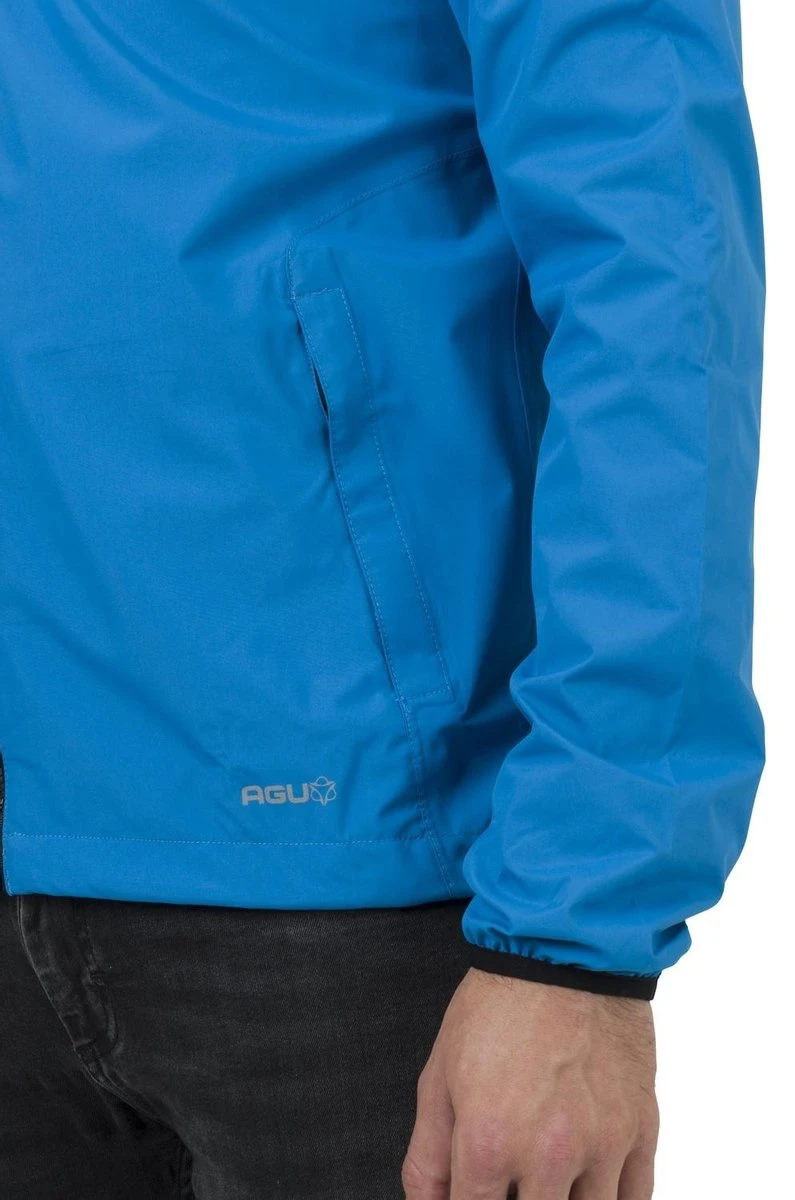 AGU GO Regenjas Essential - Blauw - L - Dames & Heren - Waterdicht & Ademend 11 AGU GO Regenjas Essential - Blauw - L - Dames & Heren - Waterdicht & Ademend - Afbeelding 9