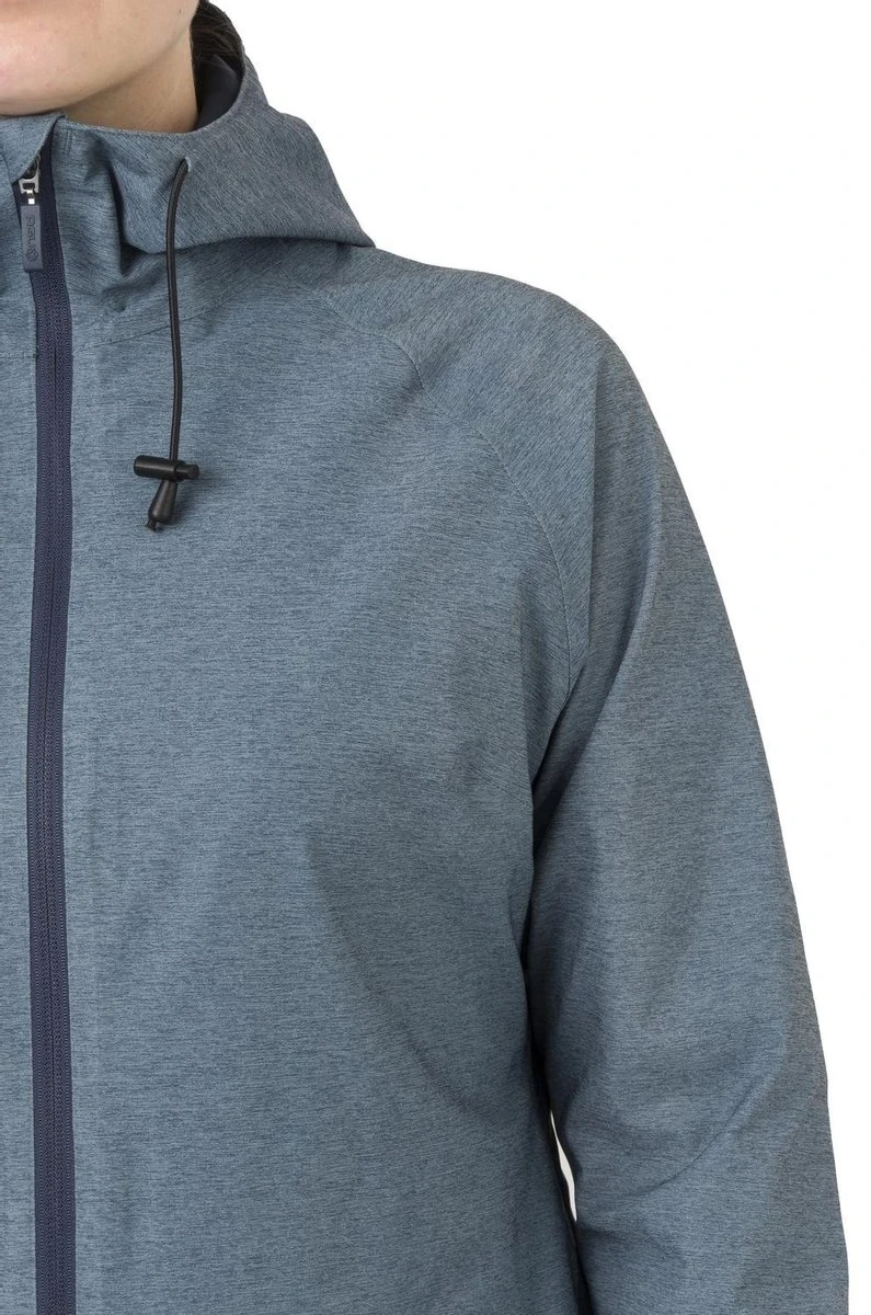 AGU SeQ Regenjas Urban Outdoor Dames - Blauw - L 8 AGU SeQ Regenjas Urban Outdoor Dames - Blauw - L - Afbeelding 6