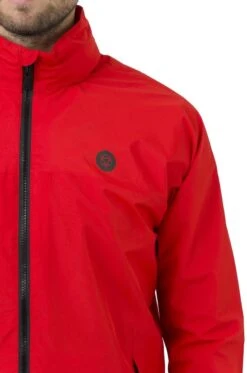 AGU GO Regenjas Essential Unisex - Rood - XXL - Dames & Heren - Waterdicht & Ademend -Bol 795x1200 7