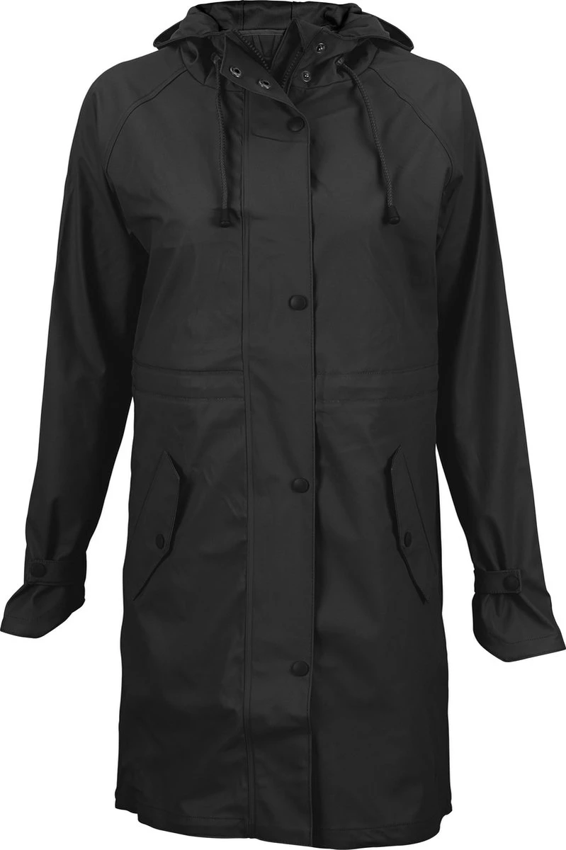 Ralka Regenjas Dames - Mizzle - Zwart - Maat 38 3 Ralka Regenjas Dames - Mizzle - Zwart - Maat 38