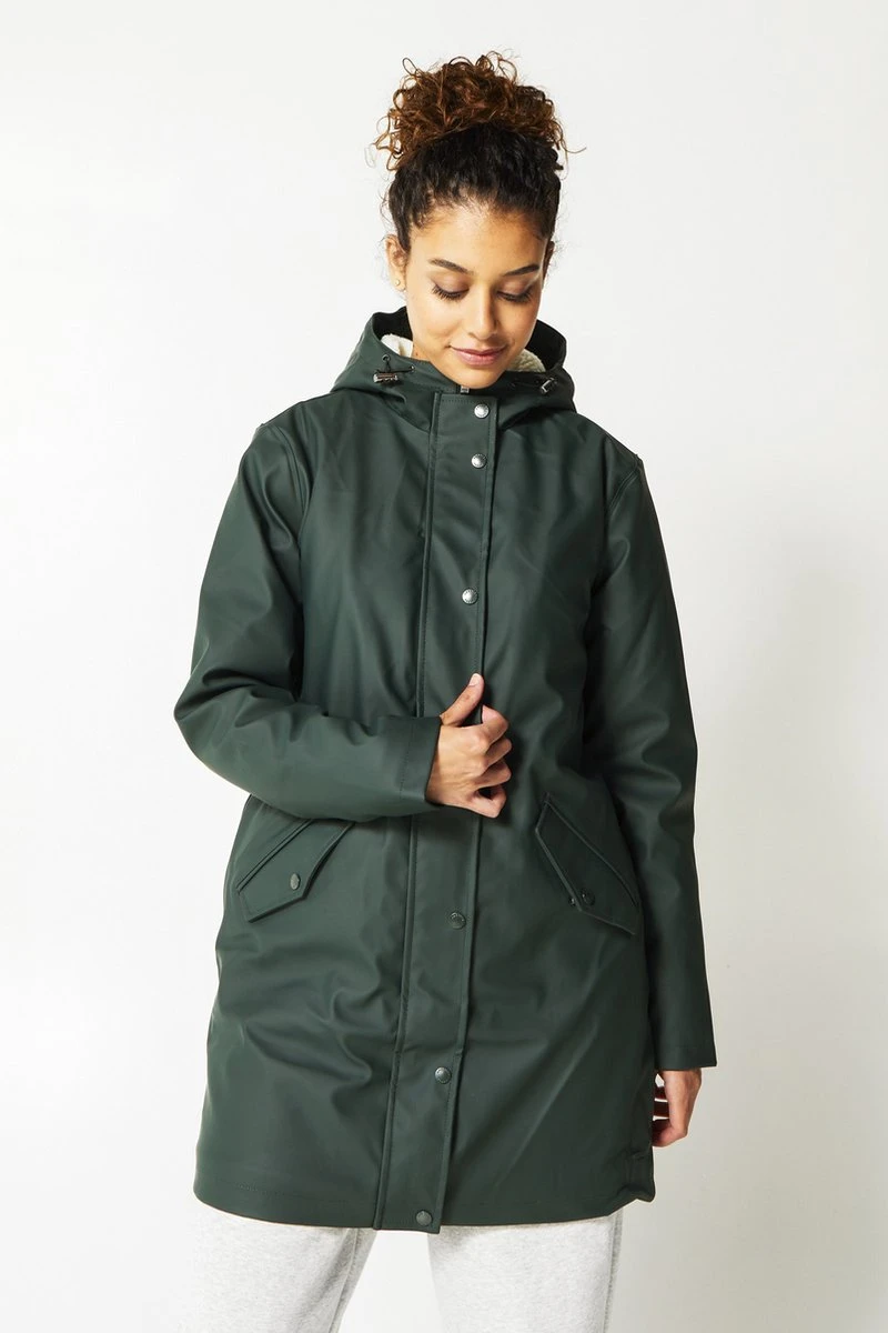 America Today Janice Teddy - Dames Regenjas - Maat L 4 America Today Janice Teddy - Dames Regenjas - Maat L - Afbeelding 2