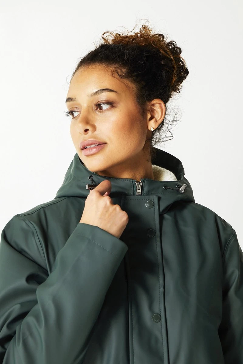 America Today Janice Teddy - Dames Regenjas - Maat L 5 America Today Janice Teddy - Dames Regenjas - Maat L - Afbeelding 3