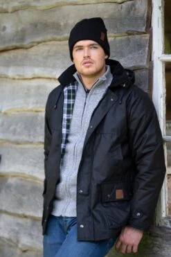 MGO Leisure Wear Bradford Wax Parka Outdoorjas Heren - Maat L -Bol 800x1200 19