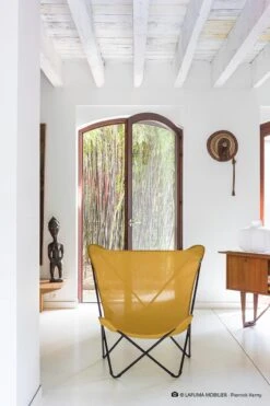 LAFUMA Pop Up XL - Vlinderstoel - Inklapbaar - Curry -Bol 800x1200 35