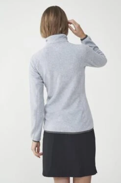 Tenson Malin Fleece Sportjas - Maat XL - Vrouwen - Grijs -Bol 800x1200 6