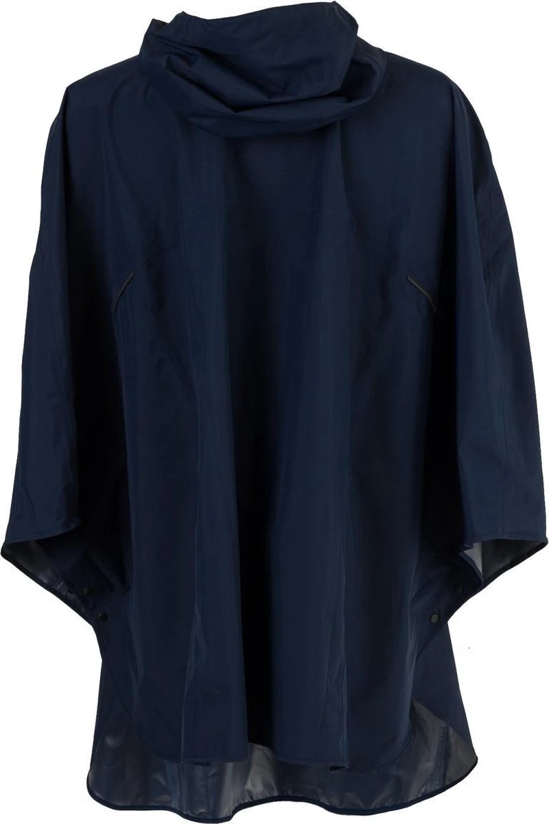 AGU Grant Regenponcho Essential Unisex - Navy Blauw - One Size - Dames & Heren - Waterdicht & Ademend 11 AGU Grant Regenponcho Essential Unisex - Navy Blauw - One Size - Dames & Heren - Waterdicht & Ademend - Afbeelding 9