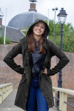 Ralka Regenjas Dames - Mizzle - Zwart - Maat 38 24 Ralka Regenjas Dames - Mizzle - Zwart - Maat 38 -Bol 800x1200 85