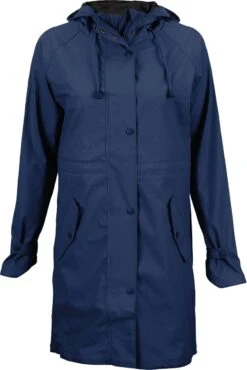 Ralka Regenjas Dames - Mizzle - Marine - Maat 36