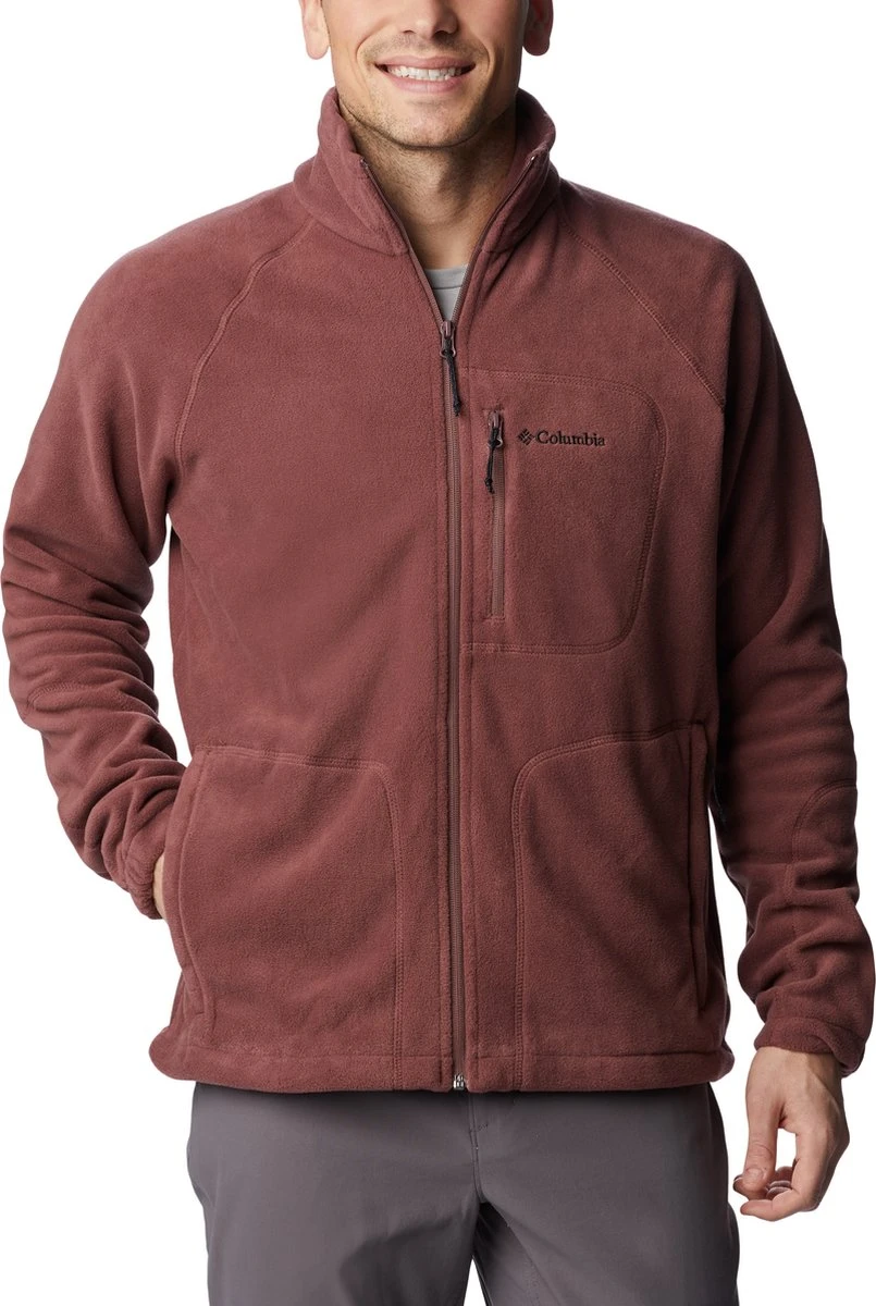 Columbia Fast Trek II Vest Heren Met Rits - Fleece Vest Heren - Outdoorvest - Light Raisin - Maat XL 3 Columbia Fast Trek II Vest Heren Met Rits - Fleece Vest Heren - Outdoorvest - Light Raisin - Maat XL